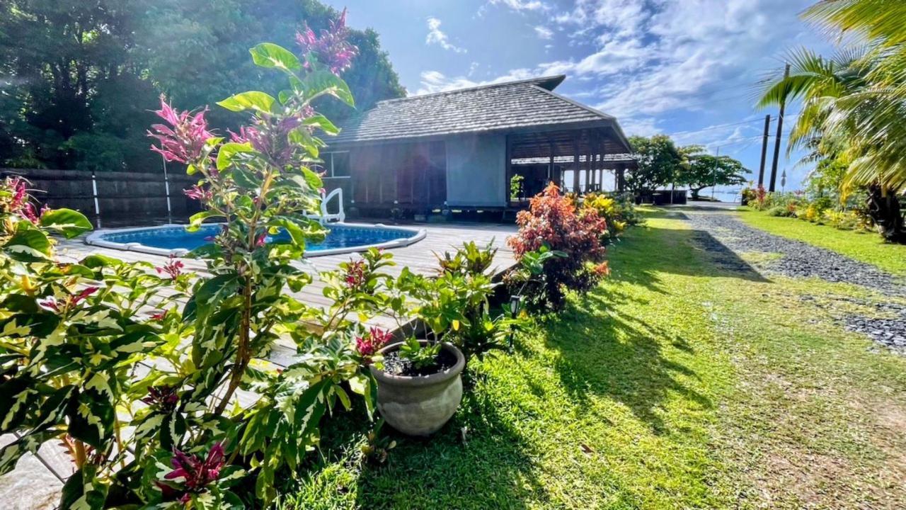 Raiatea - Bungalow Nautilus Lagoon Villa Утуроа Екстериор снимка