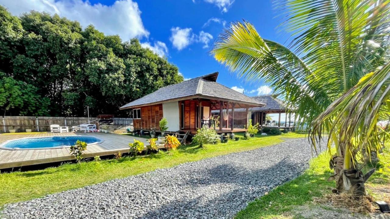 Raiatea - Bungalow Nautilus Lagoon Villa Утуроа Екстериор снимка
