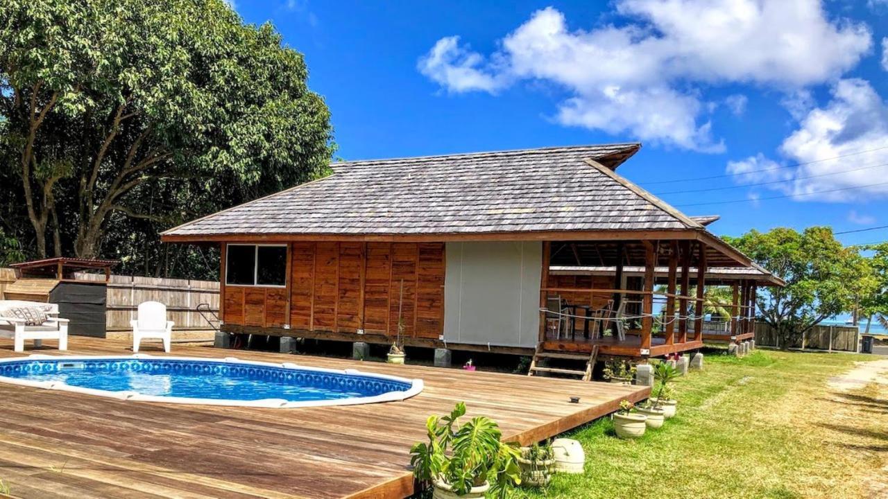 Raiatea - Bungalow Nautilus Lagoon Villa Утуроа Екстериор снимка